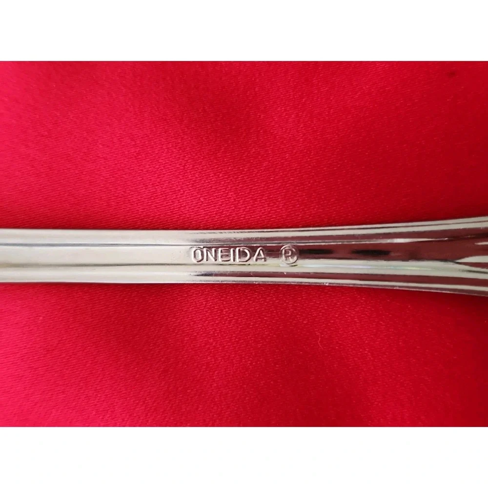 Oneida Stainless Steel Dublin 5 Tablespoons Table Spoon Set Glossy Silver